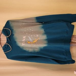 NWT Tinkerbell hoodie sweatshirt with pockets (size large)